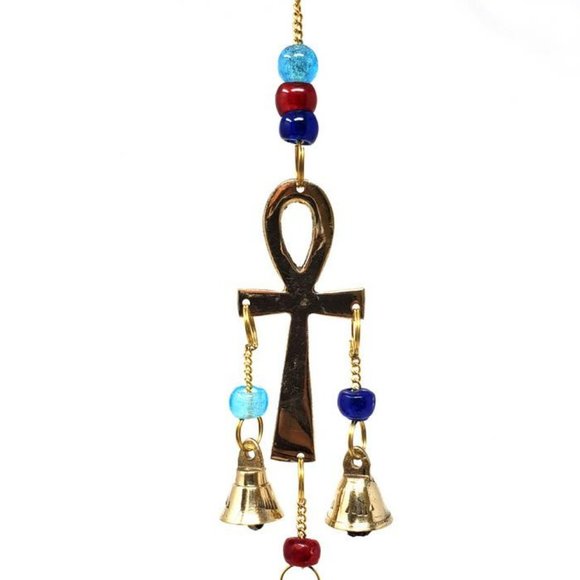 Egyptian Ankh Wind Chime, 9" - Picture 3 of 4
